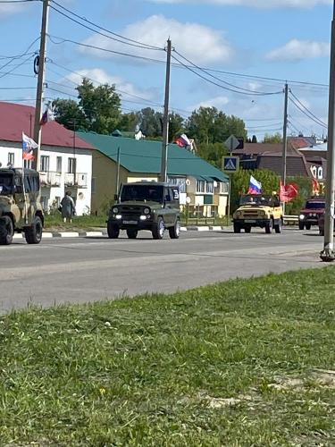 Автопробег, посвященный 79-й годовщине Победы в Великой Отечественной войне, состоялся сегодня в Кромах