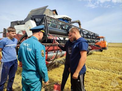 Пожарная безопасность при уборке урожая – ответственность каждого!