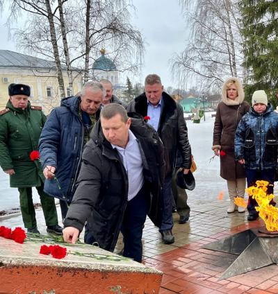 14 февраля в центральной библиотеке п. Кромы состоялась встреча "Живая память"